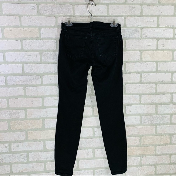 J Brand Zoey Triple Zip Skinny Jeans in Jett 25 - Picture 7 of 12